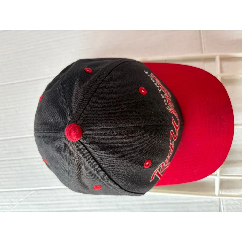 Zephyr Detroit Red Wings NHL Snapback Hat Black Red Green Underbrim Mens Cap